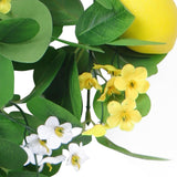 Maxbell Fake Lemon Decoration Wall Hanging Ornament for Farmhouse Indoor Living Room