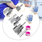 Maxbell 2Pcs Pipe Threader 1/2'' 3/4'' Plumbing Tool Kit for Indoor Outdoor Home Use