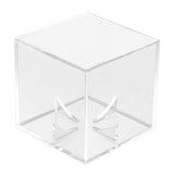 Maxbell Baseball Display Case 8cm Golf Ball Display Case for Collections Single Ball