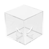 Maxbell Baseball Display Case 8cm Golf Ball Display Case for Collections Single Ball