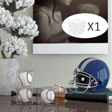 Maxbell Baseball Display Case 8cm Golf Ball Display Case for Collections Single Ball