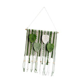 Maxbell Macrame Wall Tapestry Ornament Woven Wall Decor for Living Room Bedroom Home