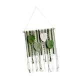 Maxbell Macrame Wall Tapestry Ornament Woven Wall Decor for Living Room Bedroom Home