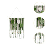 Maxbell Macrame Wall Tapestry Ornament Woven Wall Decor for Living Room Bedroom Home