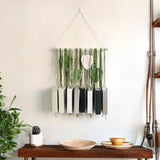 Maxbell Macrame Wall Tapestry Ornament Woven Wall Decor for Living Room Bedroom Home