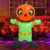 Maxbell Halloween Inflatable Pumpkin Decoration PVC Scary for Lawn Indoor Decoration