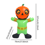 Maxbell Halloween Inflatable Pumpkin Decoration PVC Scary for Lawn Indoor Decoration
