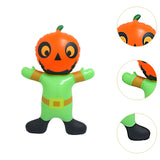 Maxbell Halloween Inflatable Pumpkin Decoration PVC Scary for Lawn Indoor Decoration