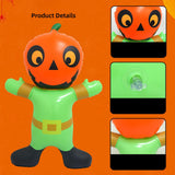 Maxbell Halloween Inflatable Pumpkin Decoration PVC Scary for Lawn Indoor Decoration