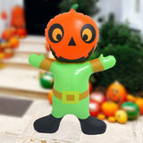 Maxbell Halloween Inflatable Pumpkin Decoration PVC Scary for Lawn Indoor Decoration