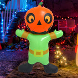 Maxbell Halloween Inflatable Pumpkin Decoration PVC Scary for Lawn Indoor Decoration