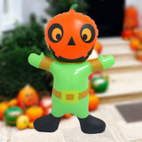 Maxbell Halloween Inflatable Pumpkin Decoration PVC Scary for Lawn Indoor Decoration