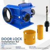 Maxbell Door Lock Installation Kit Locks Mortiser 2 Adjustable Bushings