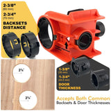 Maxbell Door Lock Installation Kit Locks Mortiser 2 Adjustable Bushings