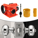Maxbell Door Lock Installation Kit Locks Mortiser 2 Adjustable Bushings