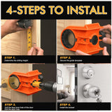 Maxbell Door Lock Installation Kit Locks Mortiser 2 Adjustable Bushings