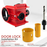 Maxbell Door Lock Installation Kit Locks Mortiser 2 Adjustable Bushings