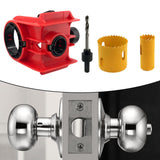 Maxbell Door Lock Installation Kit Locks Mortiser 2 Adjustable Bushings