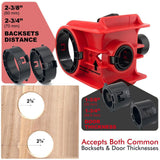 Maxbell Door Lock Installation Kit Locks Mortiser 2 Adjustable Bushings