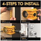 Maxbell Door Lock Installation Kit Locks Mortiser 2 Adjustable Bushings