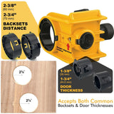 Maxbell Door Lock Installation Kit Locks Mortiser 2 Adjustable Bushings