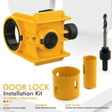 Maxbell Door Lock Installation Kit Locks Mortiser 2 Adjustable Bushings