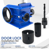 Maxbell Door Lock Installation Kit C Clamp Design 2 Adjustable Bushings