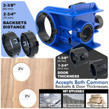 Maxbell Door Lock Installation Kit C Clamp Design 2 Adjustable Bushings