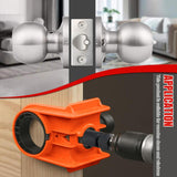 Maxbell Door Lock Installation Kit C Clamp Design 2 Adjustable Bushings