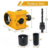 Maxbell Door Lock Installation Kit C Clamp Design 2 Adjustable Bushings