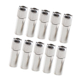 Maxbell 10x Bracket Shelf Holder Book Shelves Holder Locking Pins for Shelf Cupboard 19x6x6.4mm