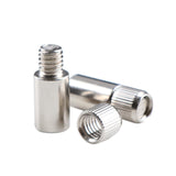 Maxbell 10x Bracket Shelf Holder Book Shelves Holder Locking Pins for Shelf Cupboard 19x6x6.4mm