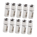 Maxbell 10x Bracket Shelf Holder Book Shelves Holder Locking Pins for Shelf Cupboard 20.5x8x7.8mm