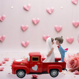 Maxbell Valentines Day Truck Decor Kitchen Wife Desktop Pickup Model Couple Figurine Style E