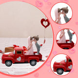 Maxbell Valentines Day Truck Decor Kitchen Wife Desktop Pickup Model Couple Figurine Style F