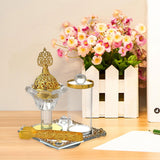 Maxbell Arabian Incense Burner Gift Incense Cone Holder for Home Bedroom Living Room