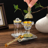 Maxbell Arabian Incense Burner Gift Incense Cone Holder for Home Bedroom Living Room