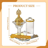 Maxbell Arabian Incense Burner Gift Incense Cone Holder for Home Bedroom Living Room