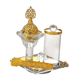 Maxbell Arabian Incense Burner Gift Incense Cone Holder for Home Bedroom Living Room