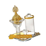 Maxbell Arabian Incense Burner Gift Incense Cone Holder for Home Bedroom Living Room