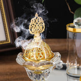 Maxbell Arabian Incense Burner Gift Incense Cone Holder for Home Bedroom Living Room