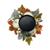 Maxbell Thanksgiving Candle Holder Lifelike Candle Stick for Autumn Harvest Festival Pumpkin