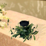 Maxbell Candle Holder Centerpiece for Table Realistic for Harvest Autumn Living Room