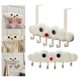 Maxbell over The Door Hook Multiuse Heavy Duty Hat Rack for Bathroom Bedroom Kitchen Door Hanging