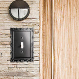 Maxbell Lamp Switch Cover Plate Classic Switch Panel for Wall Household Living Room Style A