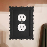 Maxbell Lamp Switch Cover Plate Classic Switch Panel for Wall Household Living Room Style B