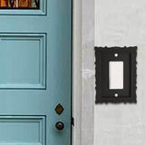 Maxbell Lamp Switch Cover Plate Classic Switch Panel for Wall Household Living Room Style C