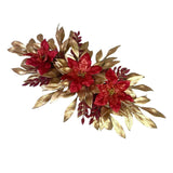 Maxbell Artificial Christmas Centerpiece Ornament for Fireplace Balcony Thanksgiving