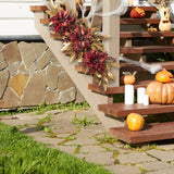 Maxbell Artificial Christmas Centerpiece Ornament for Fireplace Balcony Thanksgiving