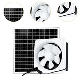 Maxbell Solar Powered Fan Kit Wall Mount Ventilation
